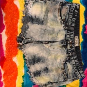 Free people jean shorts